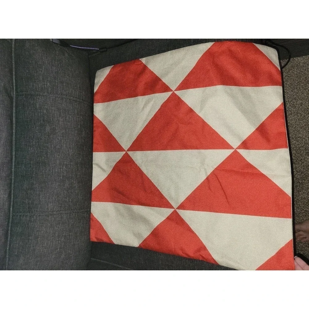 Orange decorative Pillow cover